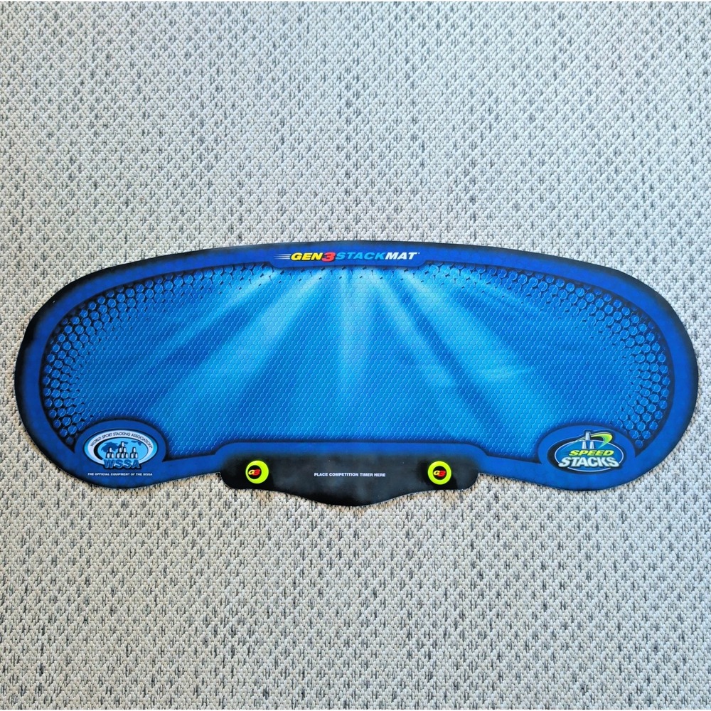 Speed Stacks Stack Mat Replacement Unisex OS Blue Good Gen 3 WSSA Honeycomb